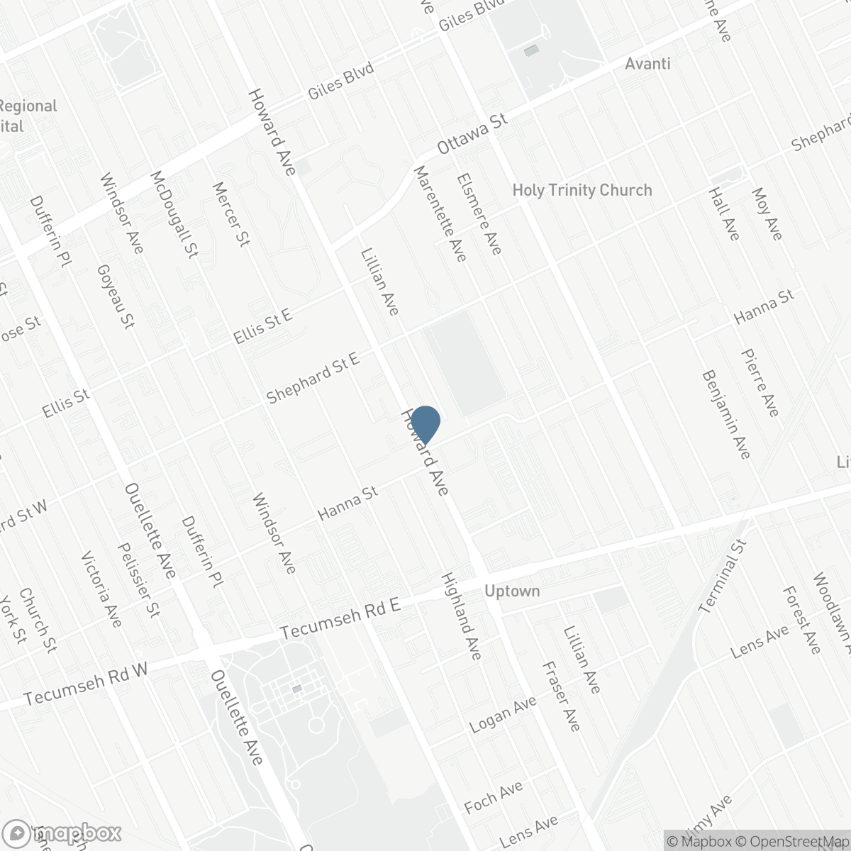 1574 Howard AVENUE, Windsor, Ontario N8X 3S4